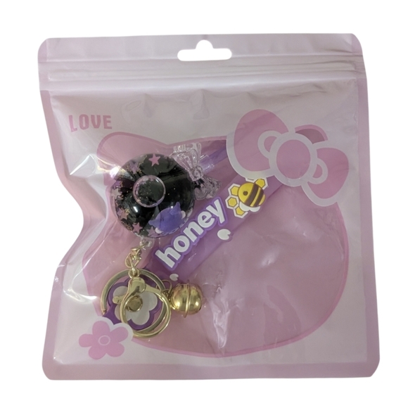 Kuromi Purple Character Tote Bag 14"x15" - Picture 5 of 5